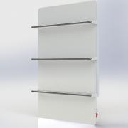 Полотенцесушитель электрический Sun Way SWGT 400, белый